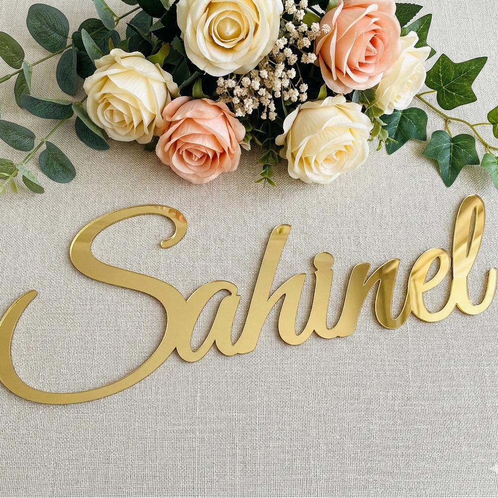Custom Acrylic Name Sign Choos - đánh giá và giá Baby Nursery Mirror