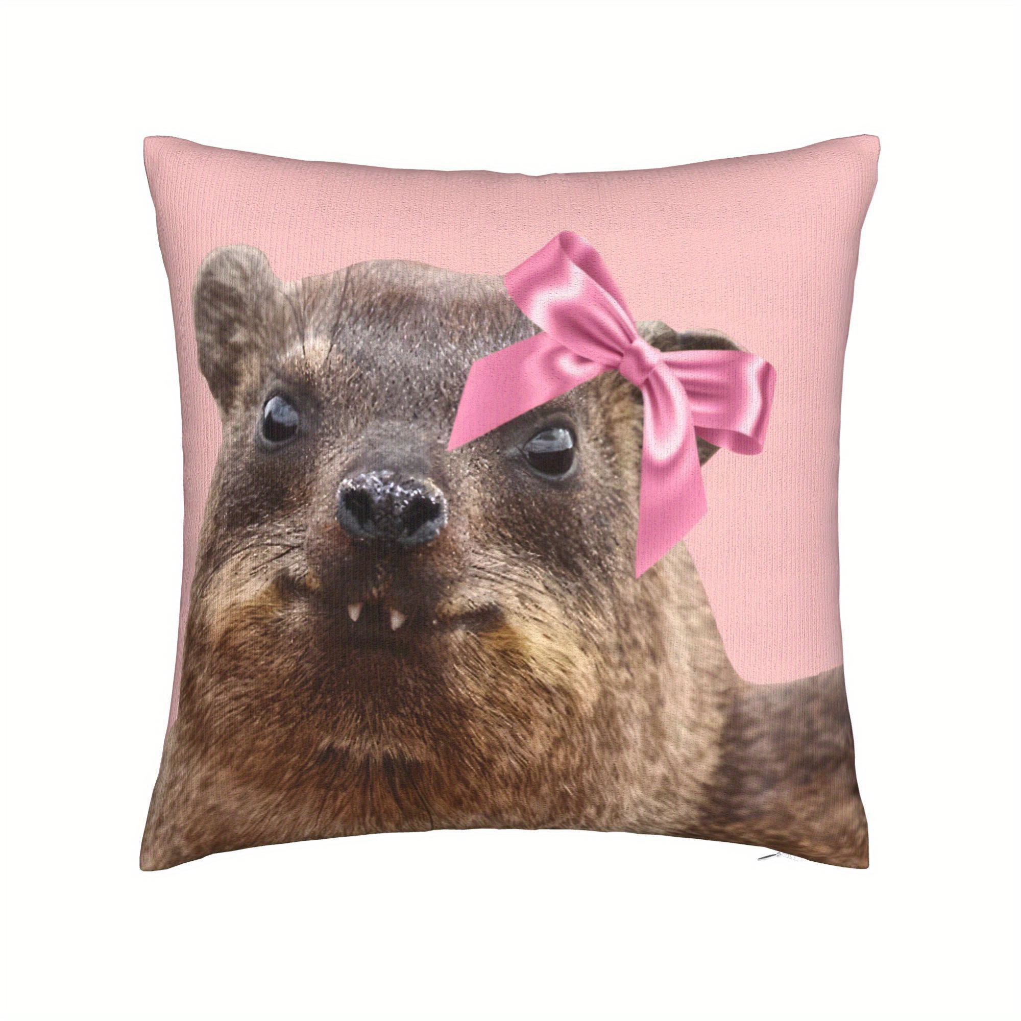 Cute Raccoon Pillowcase Nurser - đánh giá và giá Baby Nursery Cushion