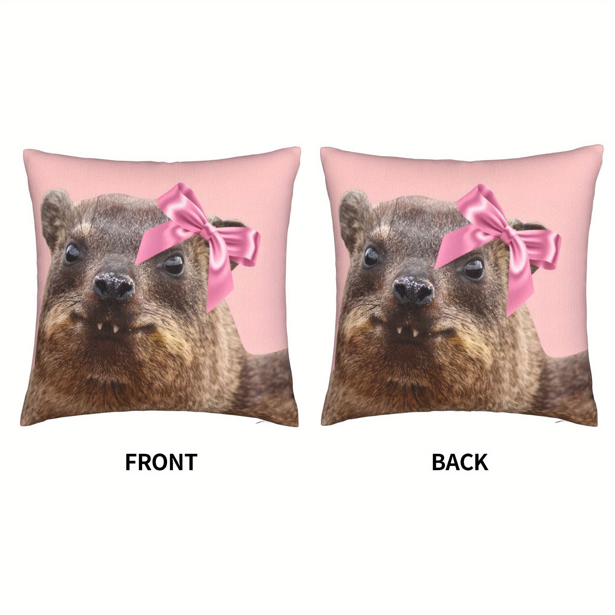 Cute Raccoon Pillowcase Nurser - đánh giá và giá Baby Nursery Cushion