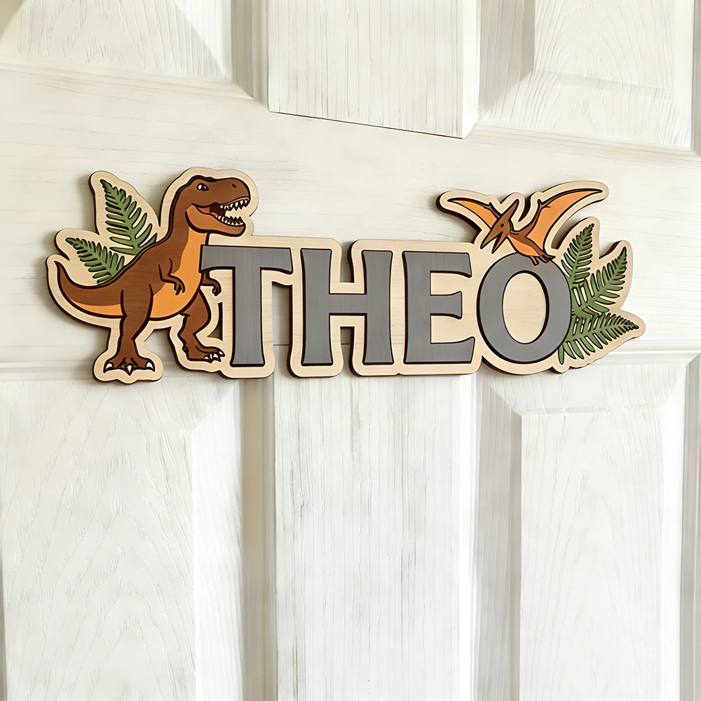 Personalized Dinosaur Name Sig - đánh giá và giá Baby Nursery Decor Boy