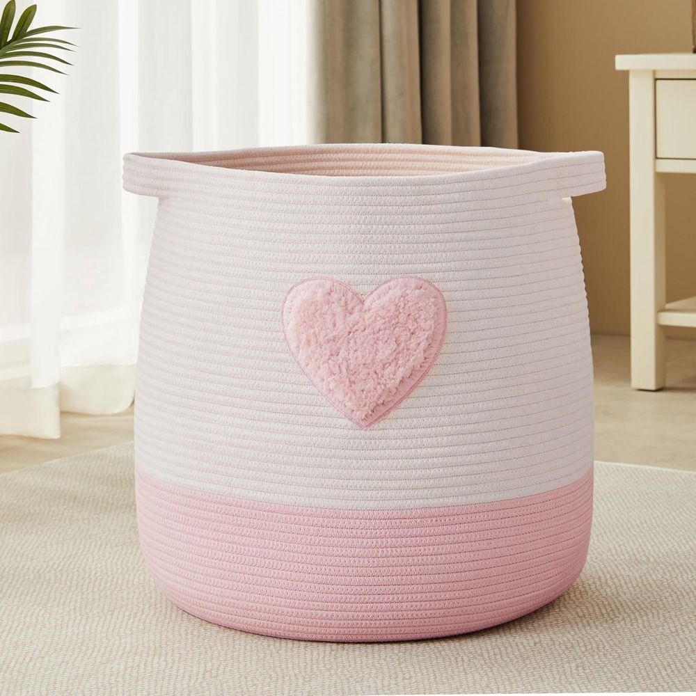 Pink Laundry Basket Hamper for - đánh giá và giá Baby Nursery Pink