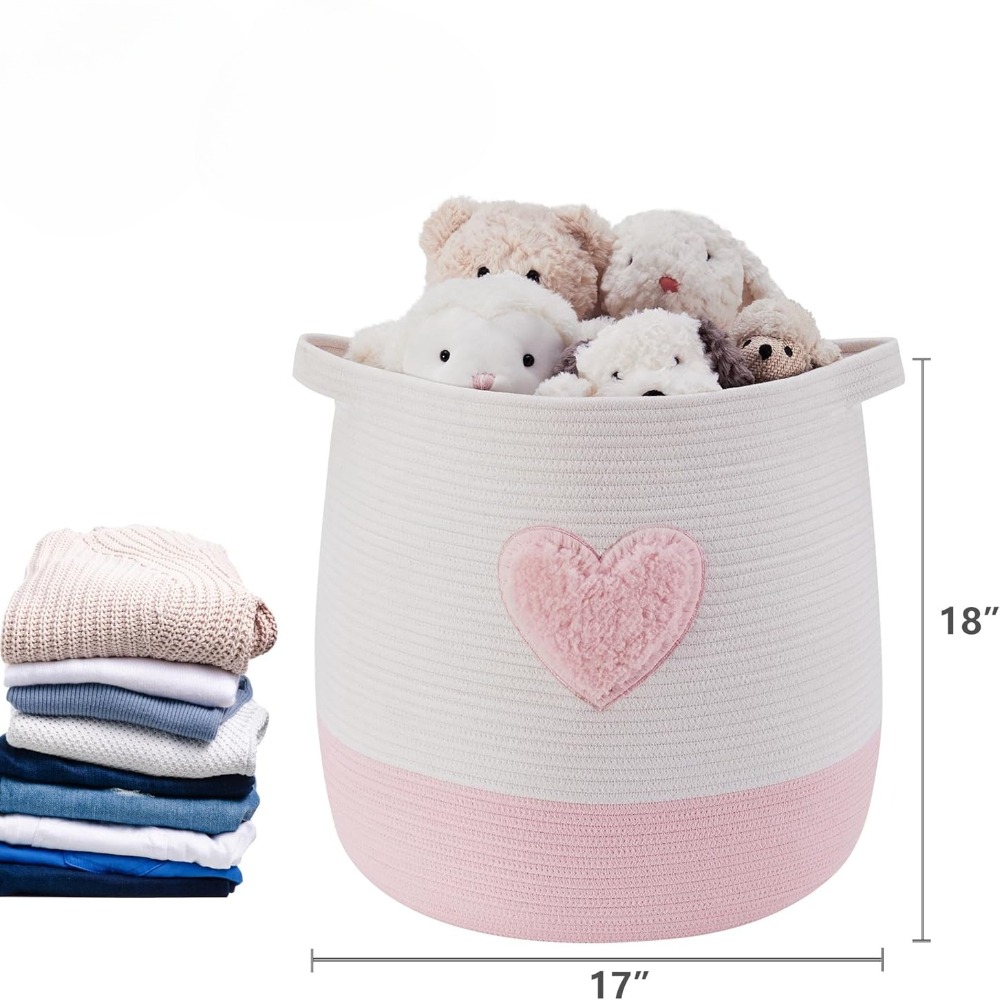 Pink Laundry Basket Hamper for - đánh giá và giá Baby Nursery Pink