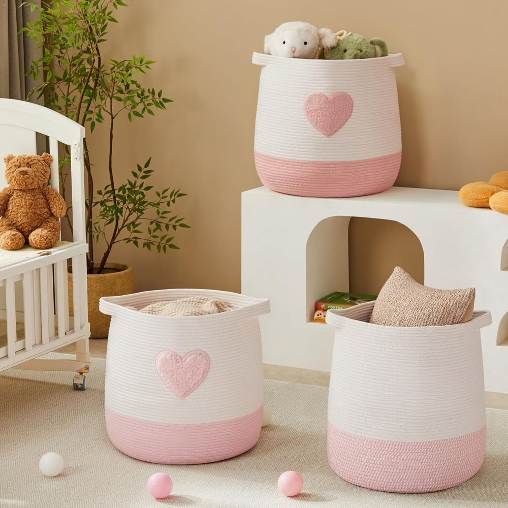 Pink Laundry Basket Hamper for - đánh giá và giá Baby Nursery Pink