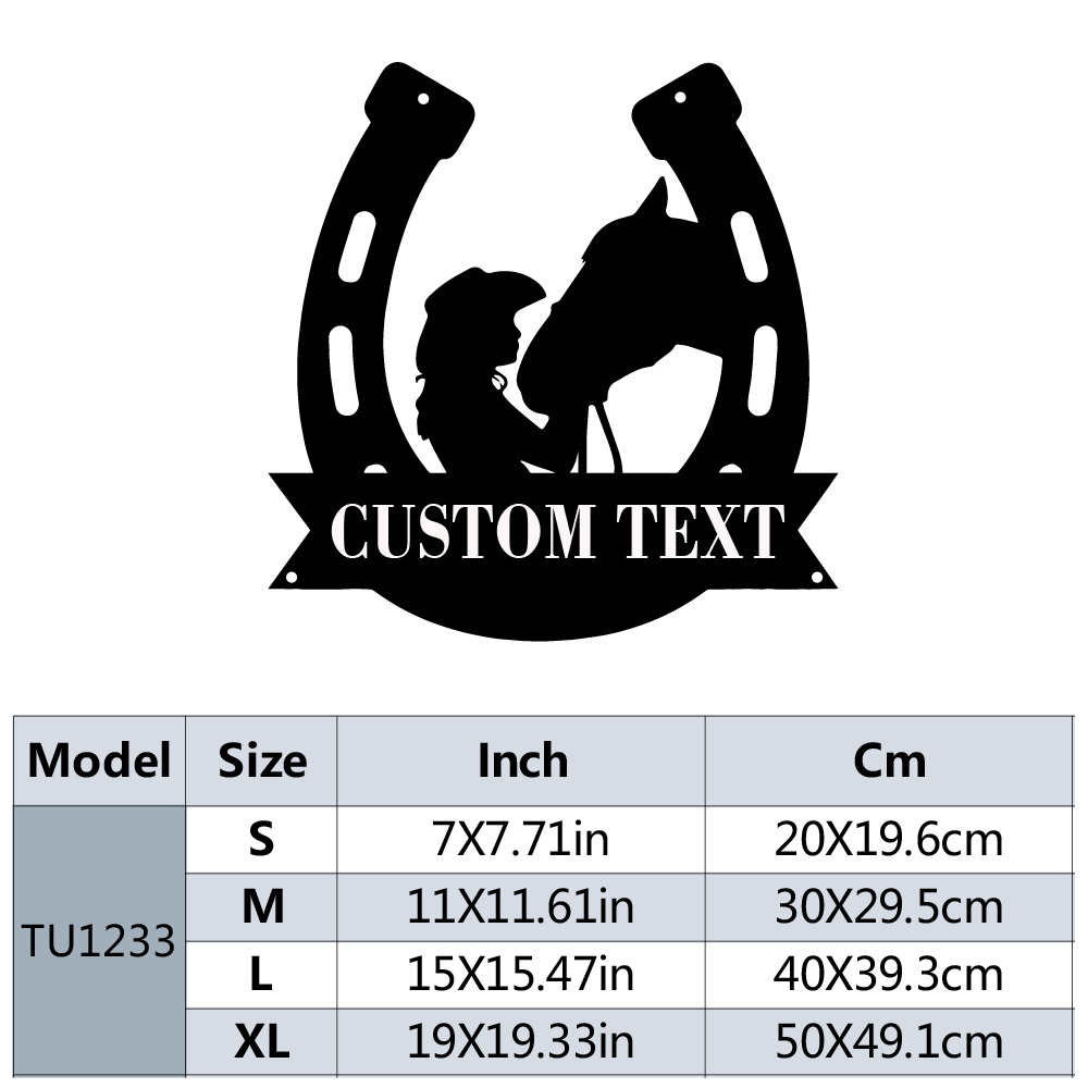 1pc Fashion Customized Horsesh - đánh giá và giá Baby Nursery Ornaments