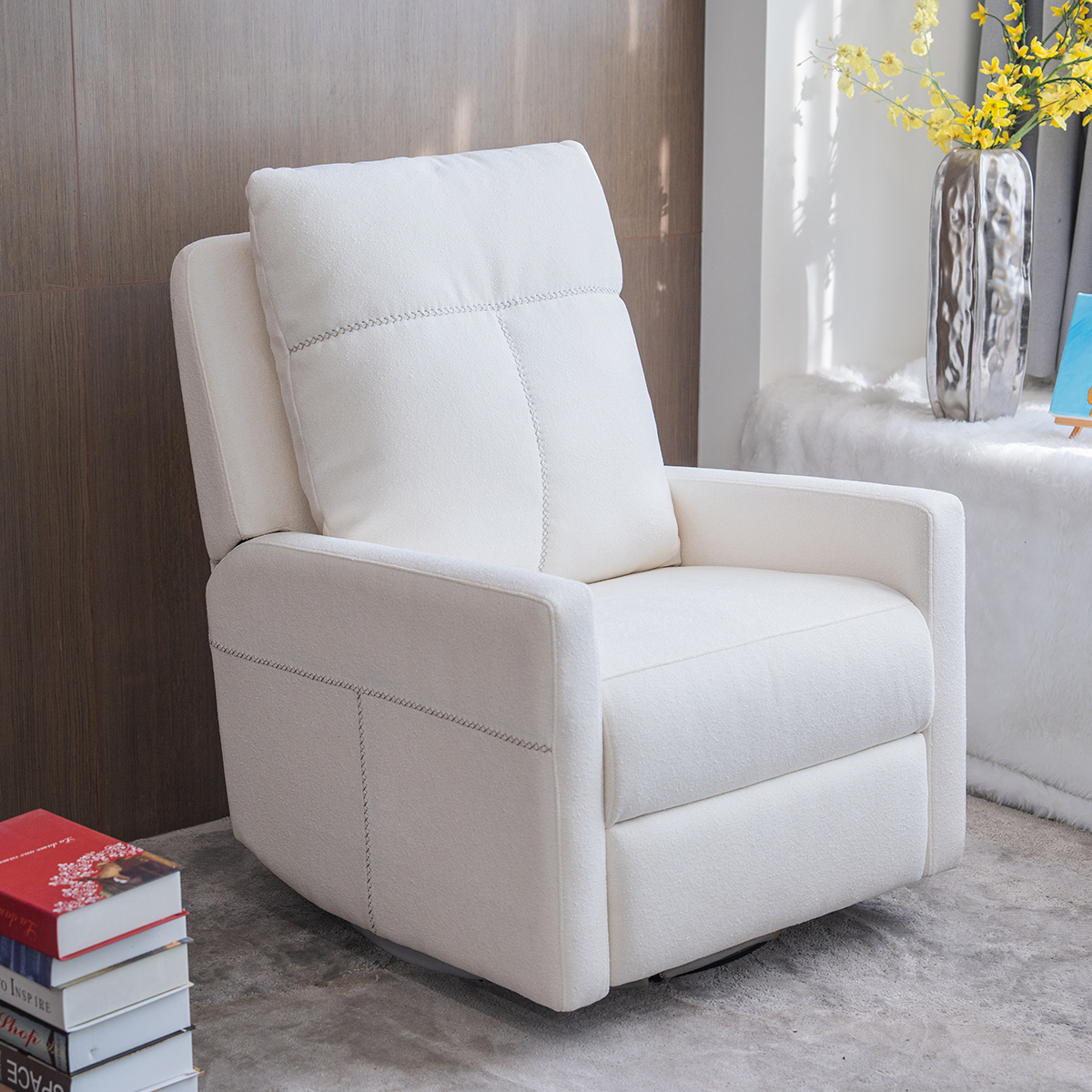 Swivel Glider Recliner Chair M - đánh giá và giá Baby Nursery Glider Chair