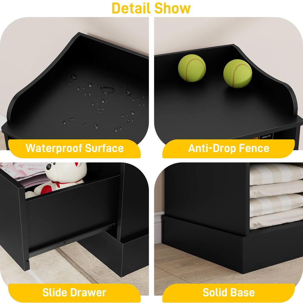Kids Dresser Cabinet with 7 Dr - đánh giá và giá Baby Nursery Chest Of Drawers