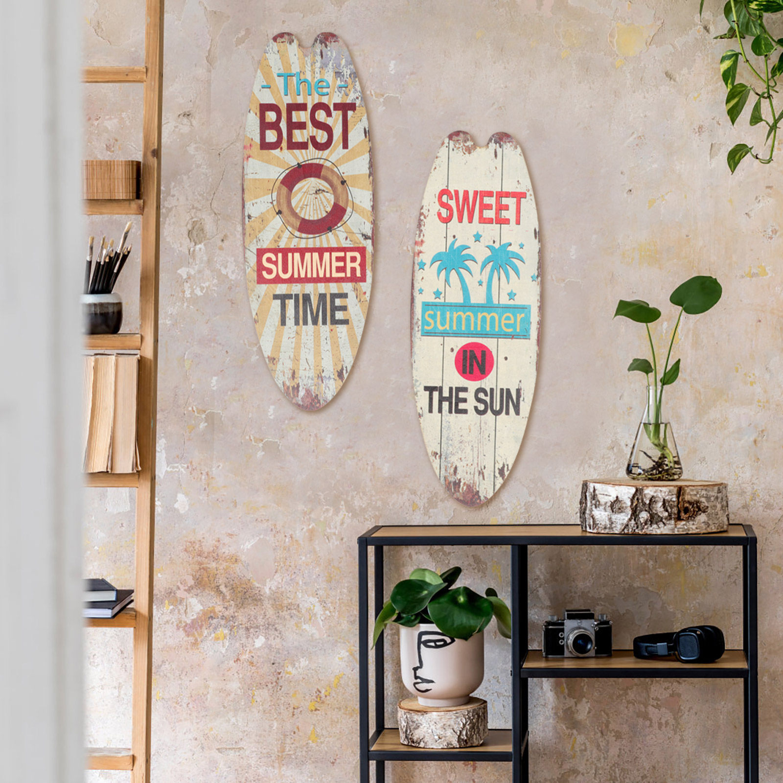 2Pcs Ocean Theme Wooden Surfbo - đánh giá và giá Baby Nursery Ocean Theme