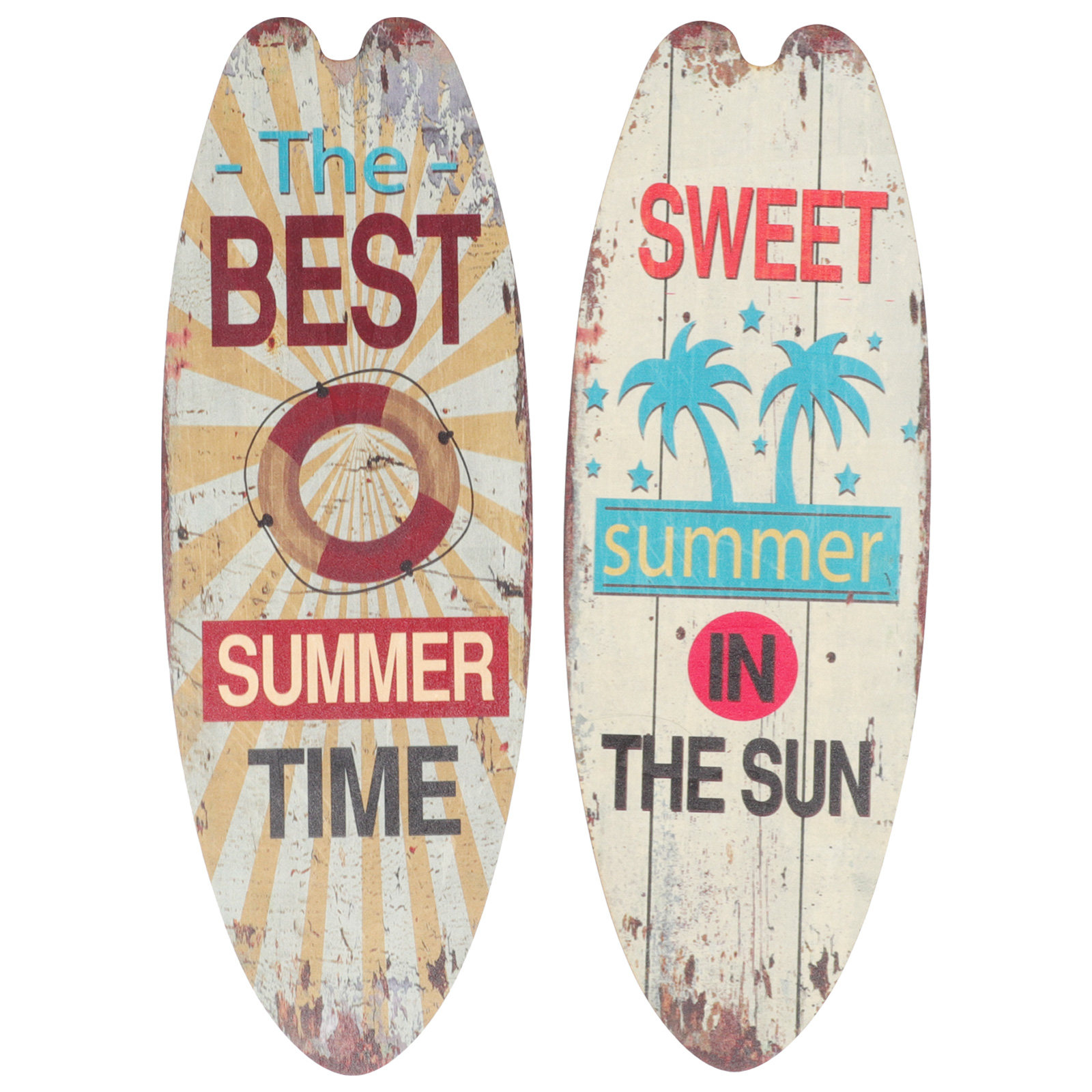 2Pcs Ocean Theme Wooden Surfbo - đánh giá và giá Baby Nursery Ocean Theme