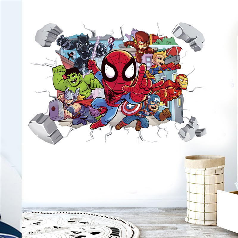Marvel Superhero Avengers Wall - đánh giá và giá Baby Nursery Wall Mural