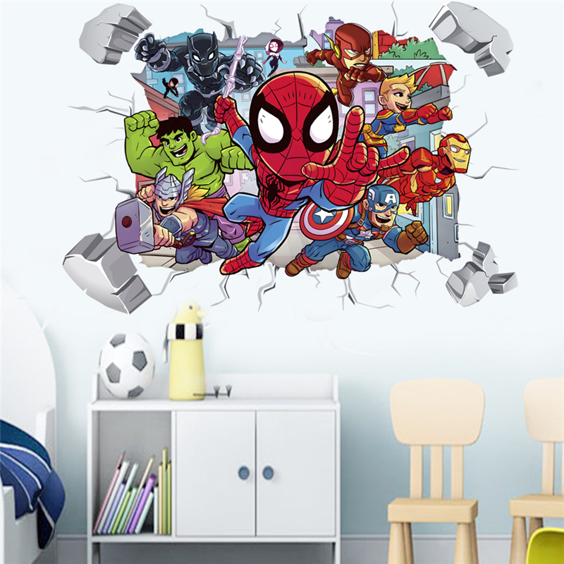 Marvel Superhero Avengers Wall - đánh giá và giá Baby Nursery Wall Mural