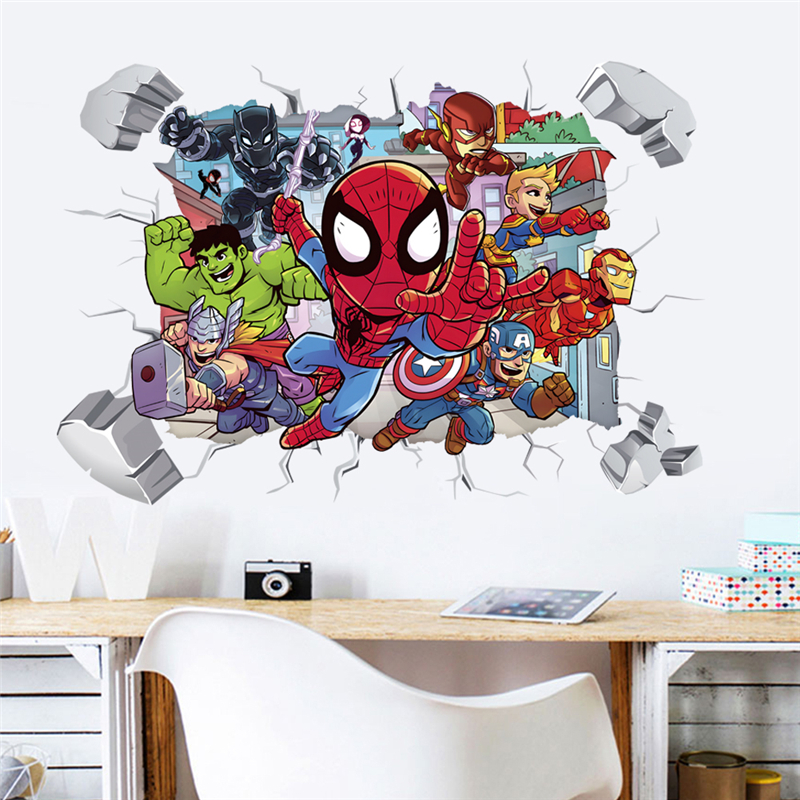 Marvel Superhero Avengers Wall - đánh giá và giá Baby Nursery Wall Mural