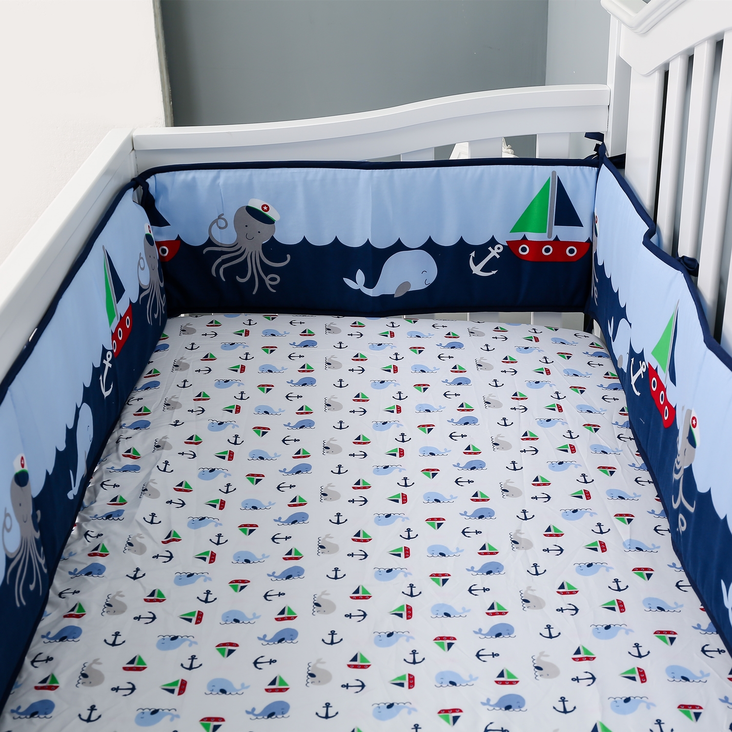 7Pcs Ocean Theme Baby Nursery  - đánh giá và giá Baby Nursery Ocean Theme