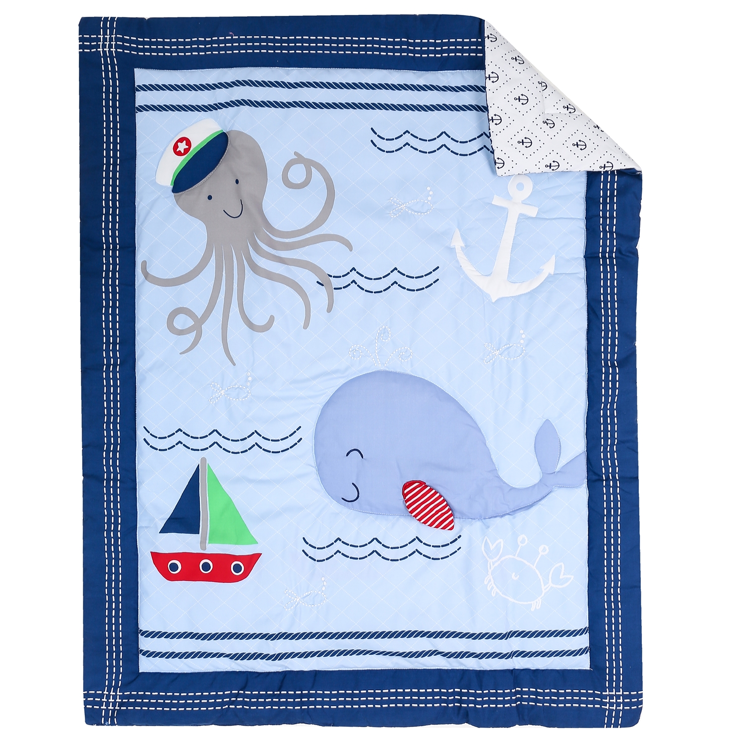 7Pcs Ocean Theme Baby Nursery  - đánh giá và giá Baby Nursery Ocean Theme