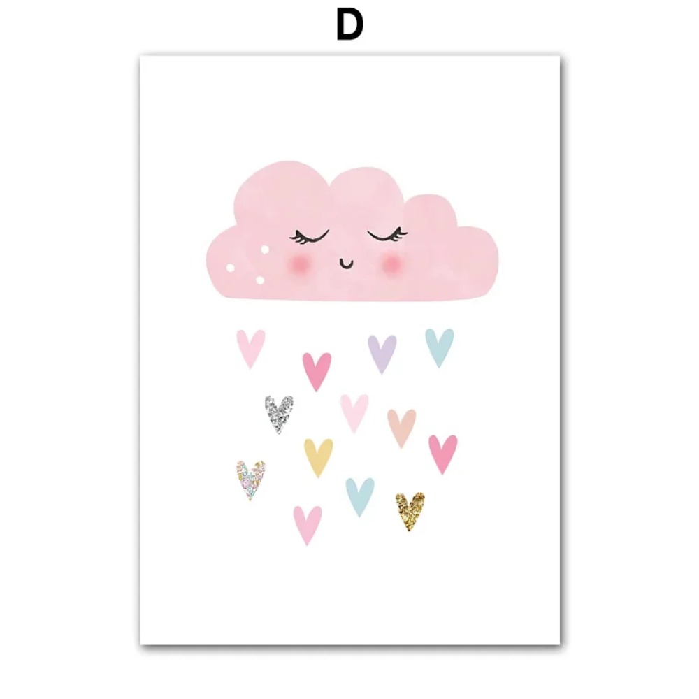 Pink Unicorn Rabbit Rainbow Cl - đánh giá và giá Baby Nursery Ornaments