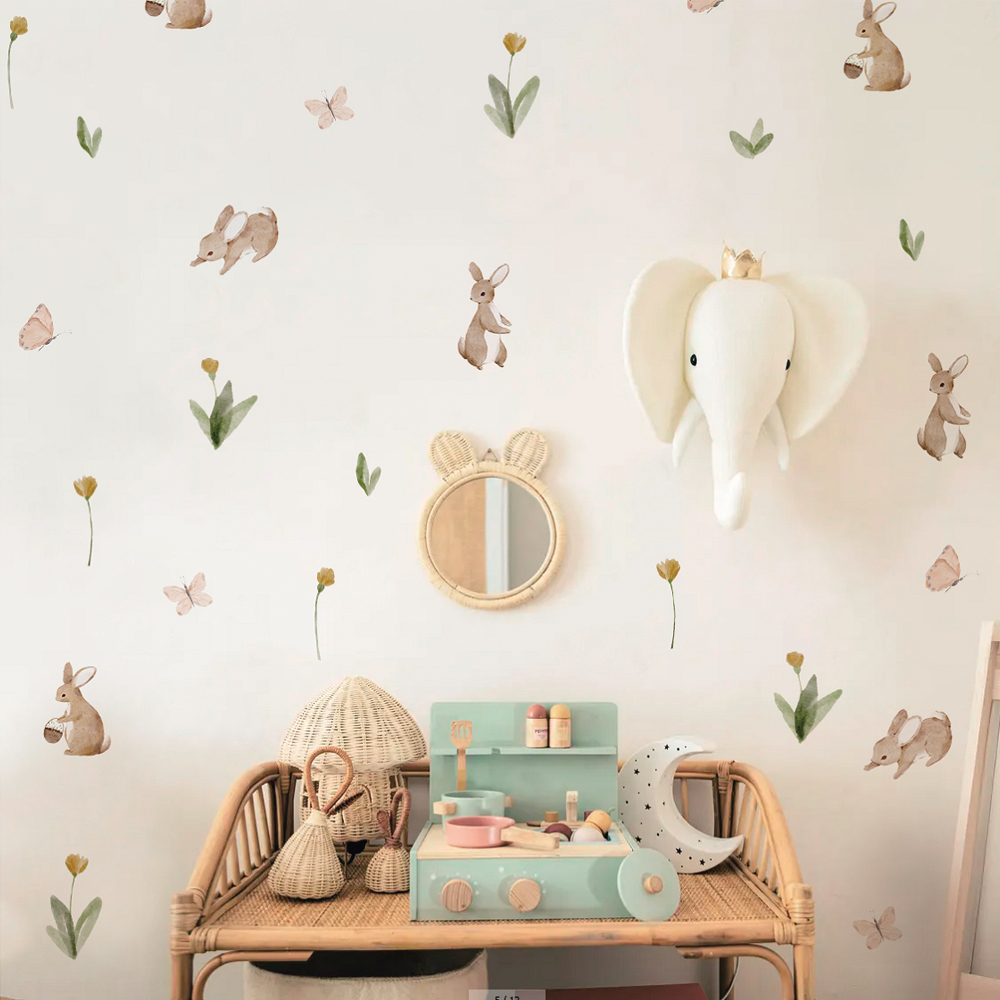 Summertime Watercolor  Cute Bu - đánh giá và giá Baby Nursery Decor Boy
