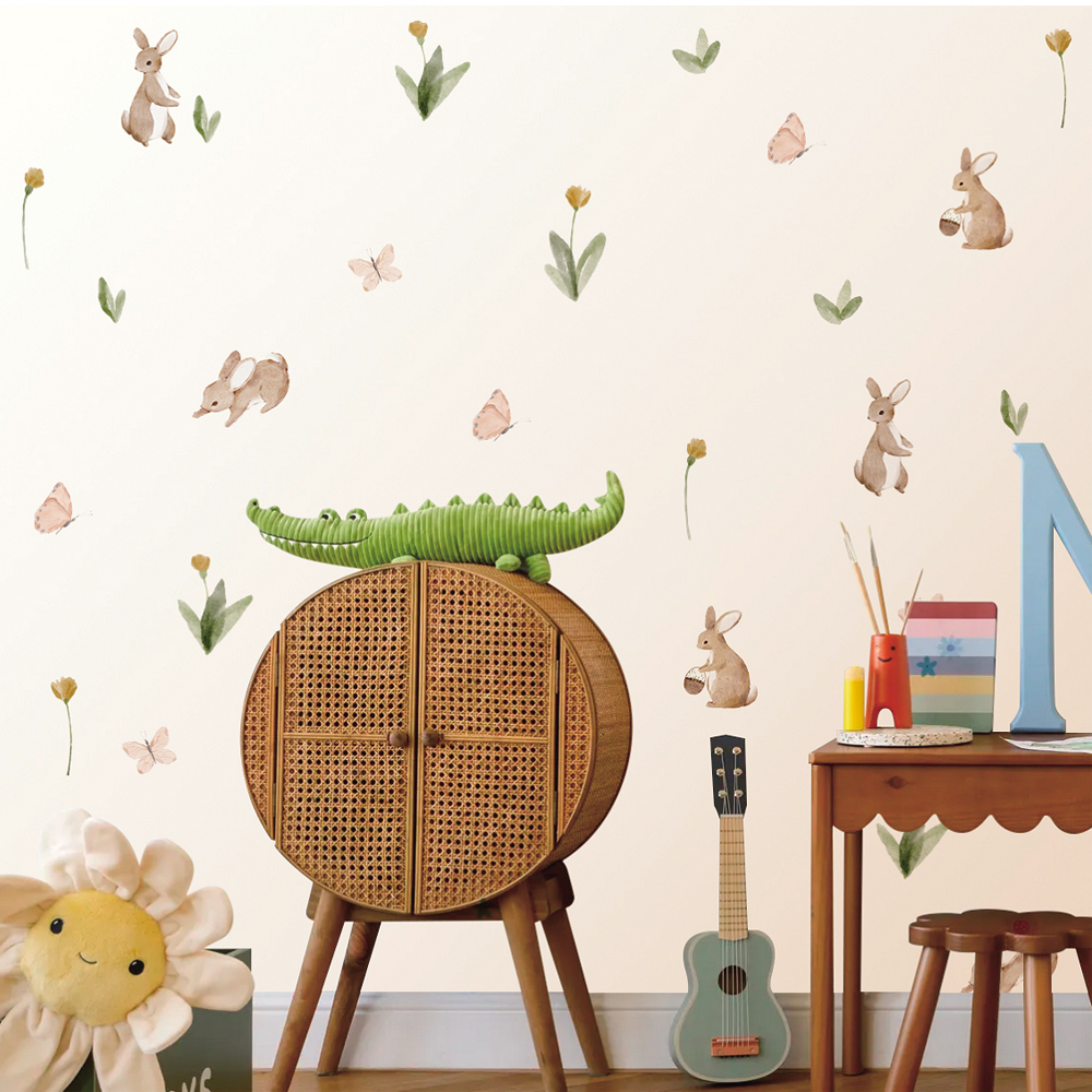 Summertime Watercolor  Cute Bu - đánh giá và giá Baby Nursery Decor Boy