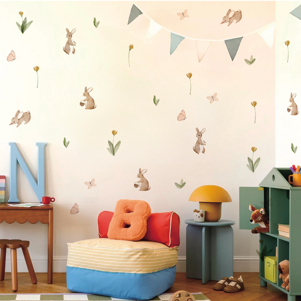 Summertime Watercolor  Cute Bu - đánh giá và giá Baby Nursery Decor Boy