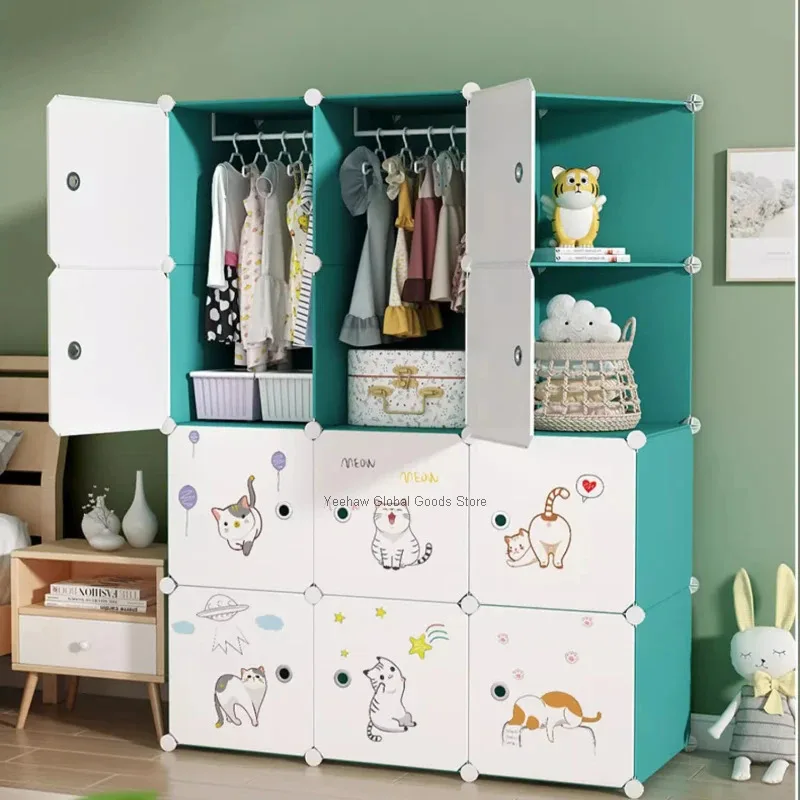Baby Storage Cabinet Wardrobe  - đánh giá và giá Closet Organizer Baby