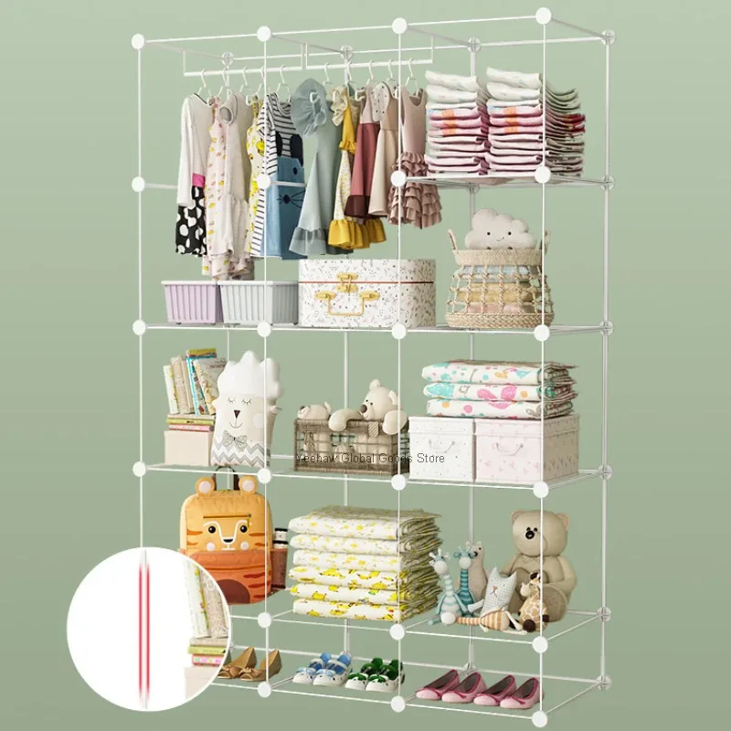 Baby Storage Cabinet Wardrobe  - đánh giá và giá Closet Organizer Baby