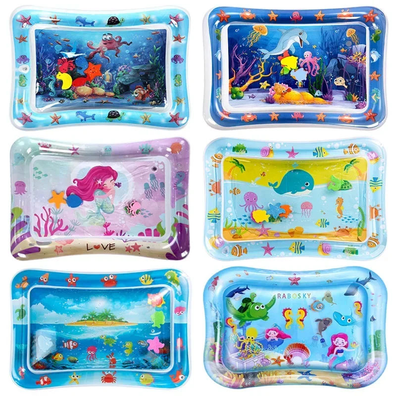 Baby Water Play Mat Inflatable - đánh giá và giá Baby Nursery Cushion