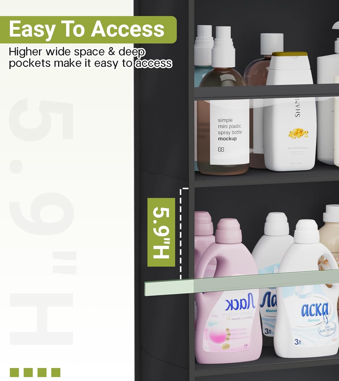 2 Pack Over the Door Organizer - đánh giá và giá Closet Organizer Baby