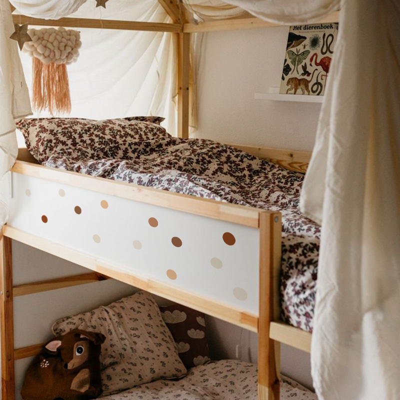 Creative Boho Polka Dot Wall S - đánh giá và giá Baby Nursery Vintage