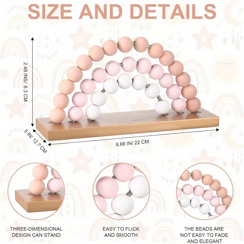 Rainbow Girl 3D Baby Room Deco - đánh giá và giá Baby Nursery Pink