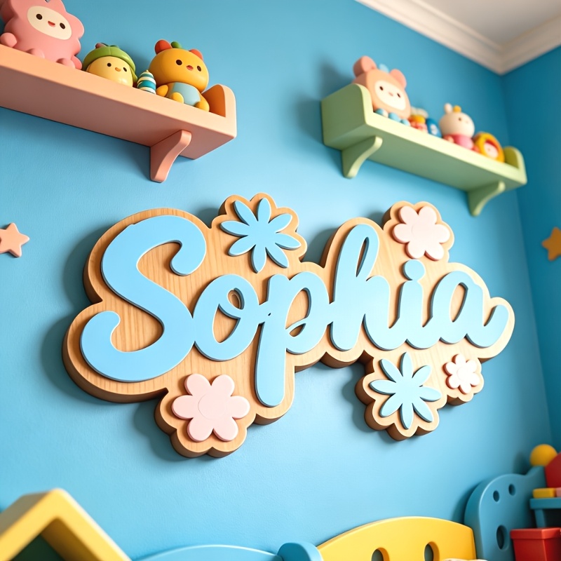 Personalized Floral Themed Nam - đánh giá và giá Baby Nursery Ornaments