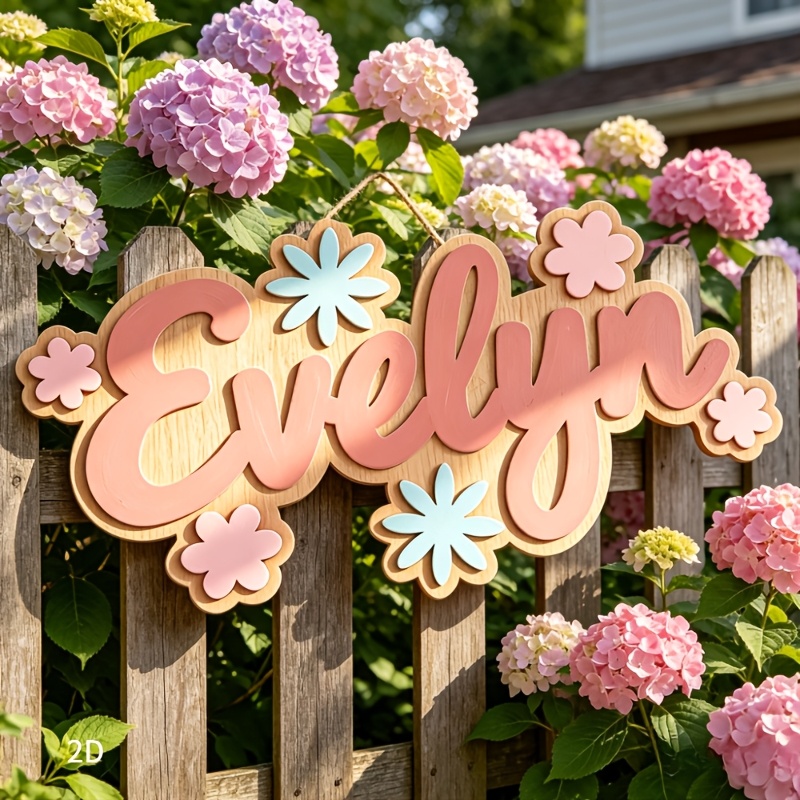 Personalized Floral Themed Nam - đánh giá và giá Baby Nursery Ornaments