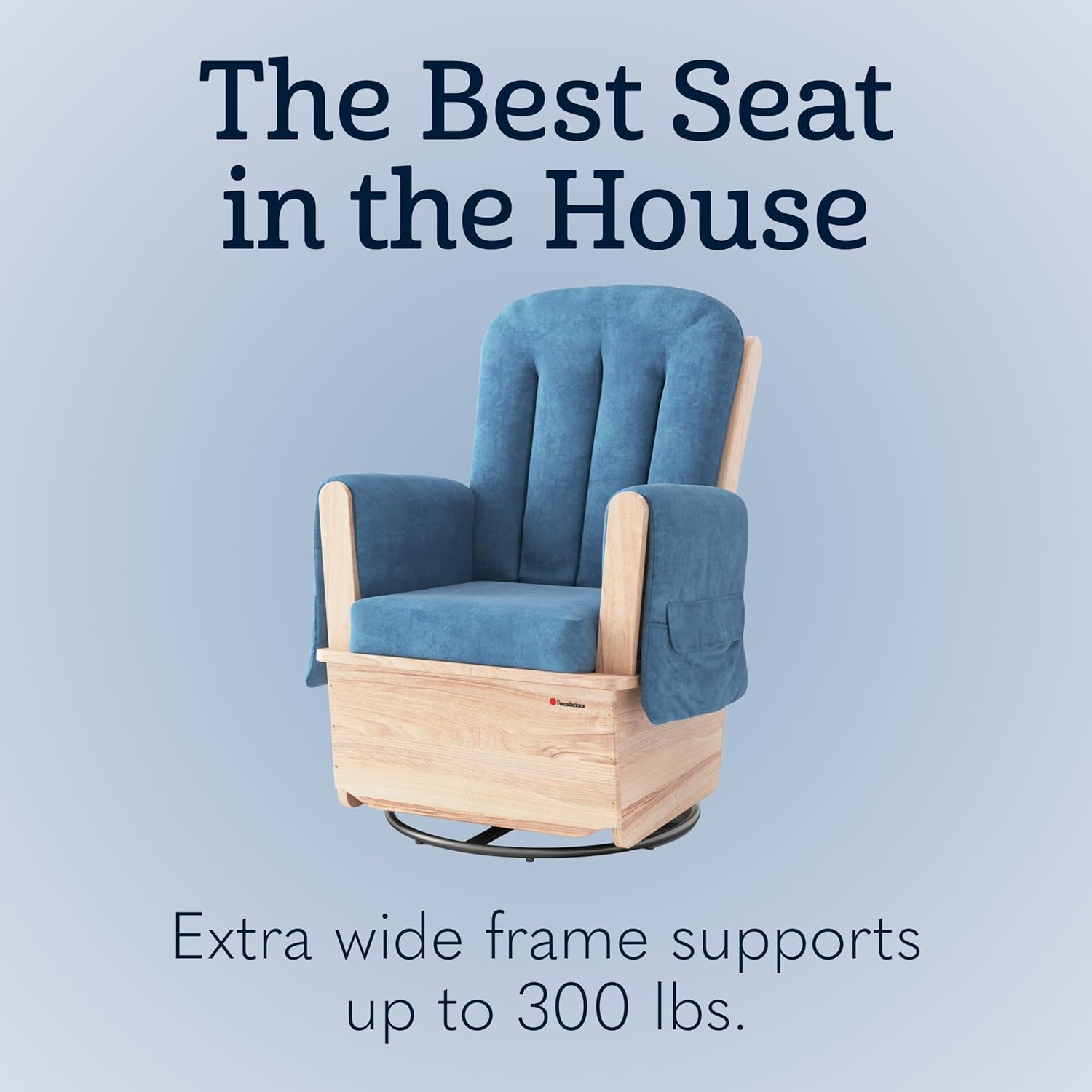 Glider Rocker with Steel Swive - đánh giá và giá Baby Nursery Glider Chair