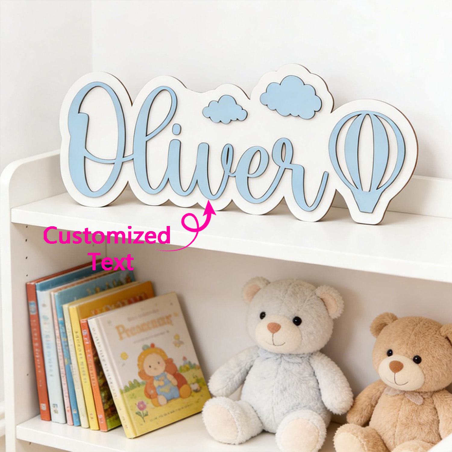 Personalized Hot Air Balloon & - đánh giá và giá Baby Nursery Ornaments