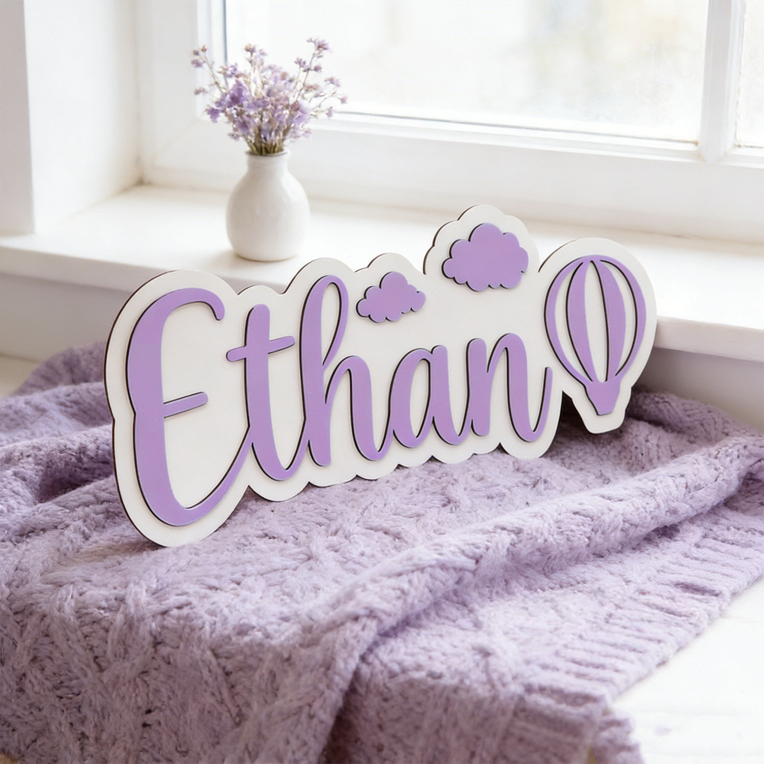 Personalized Hot Air Balloon & - đánh giá và giá Baby Nursery Ornaments
