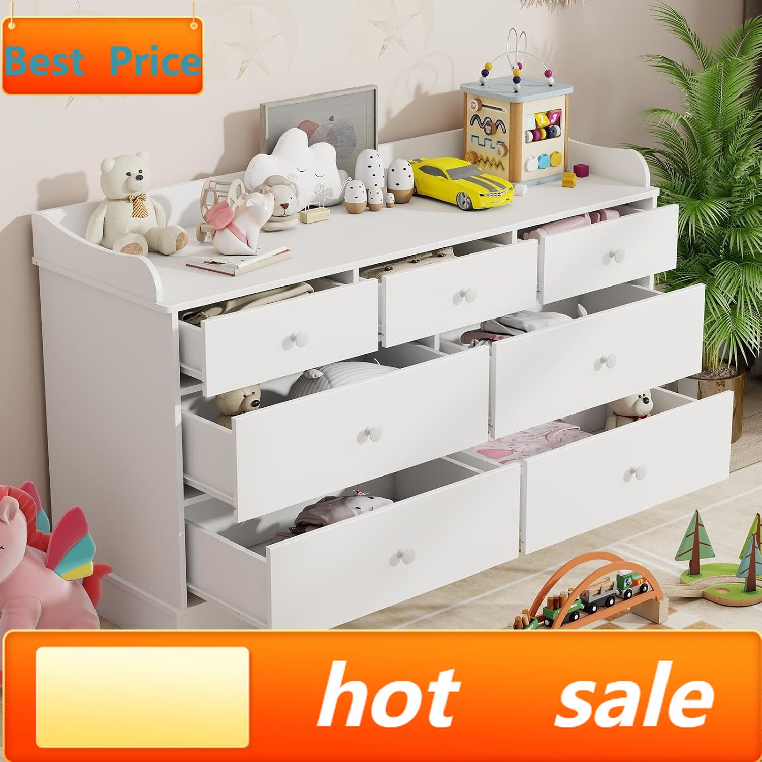 hot-sellingKids Dresser Cabine - đánh giá và giá Baby Nursery Chest Of Drawers