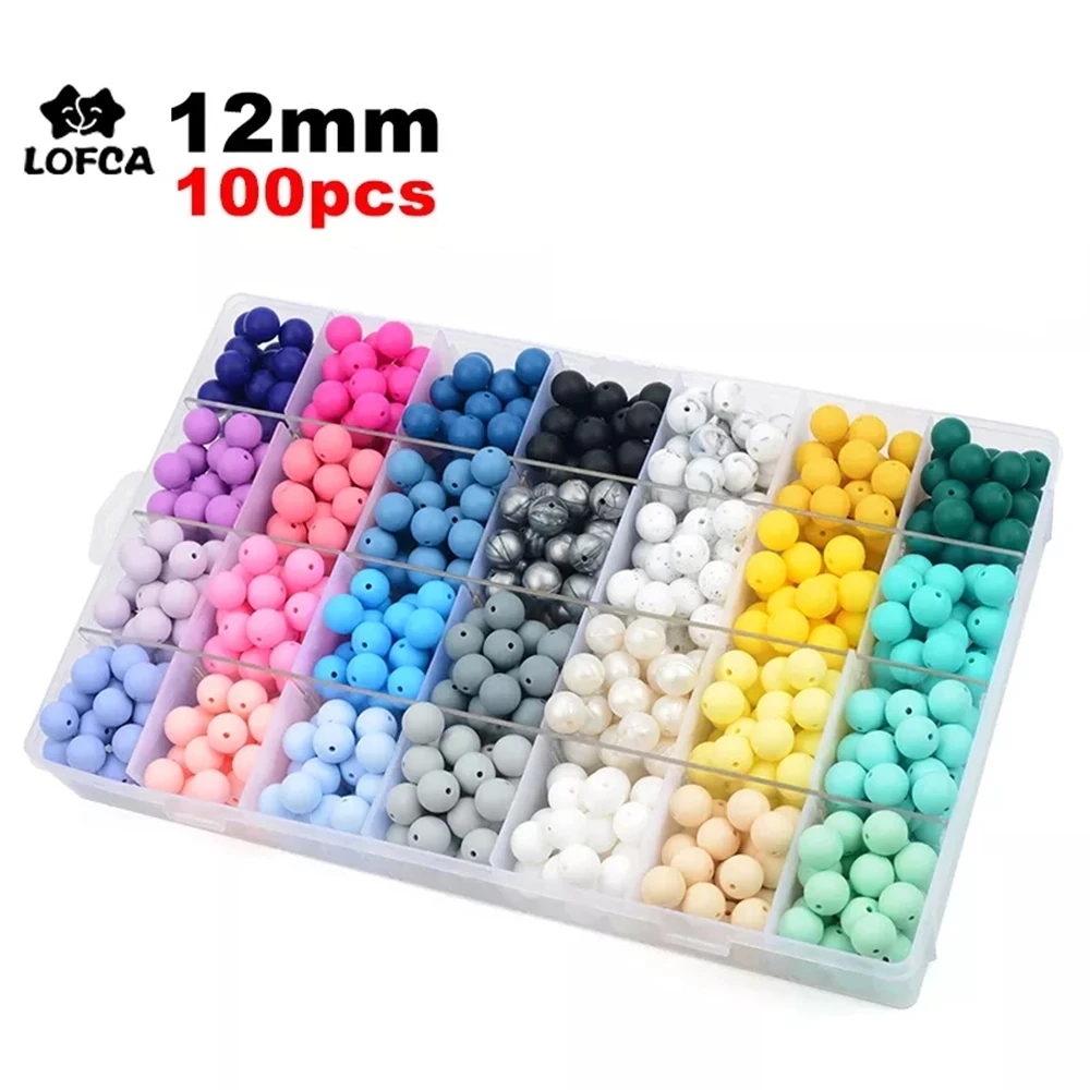 LOFCA 12mm 100pcs Silicone Bea - đánh giá và giá Baby Food Processor