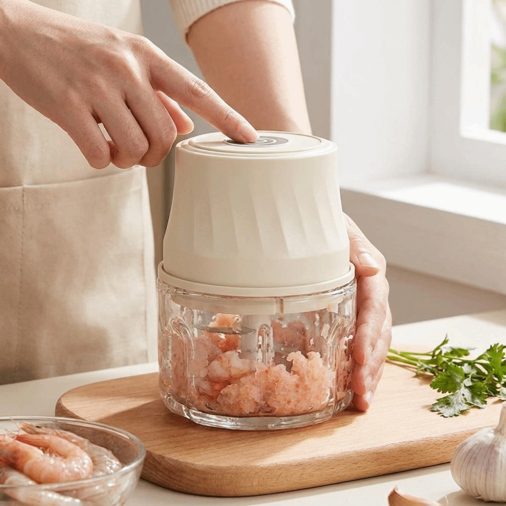 Wireless Mini Meat Grinder Por - đánh giá và giá Baby Food Processor