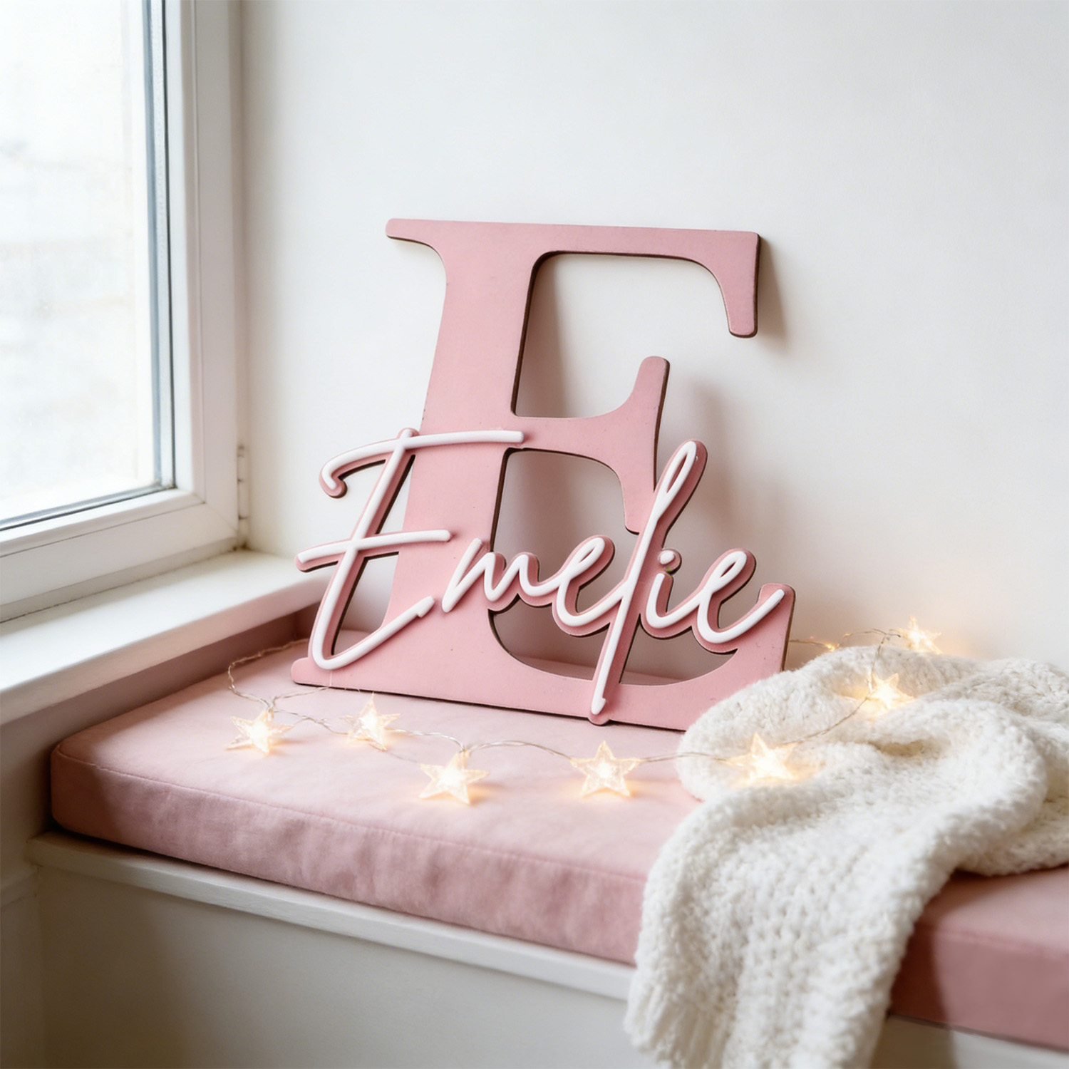 1pc Double-layer Wooden Name D - đánh giá và giá Baby Nursery Ornaments