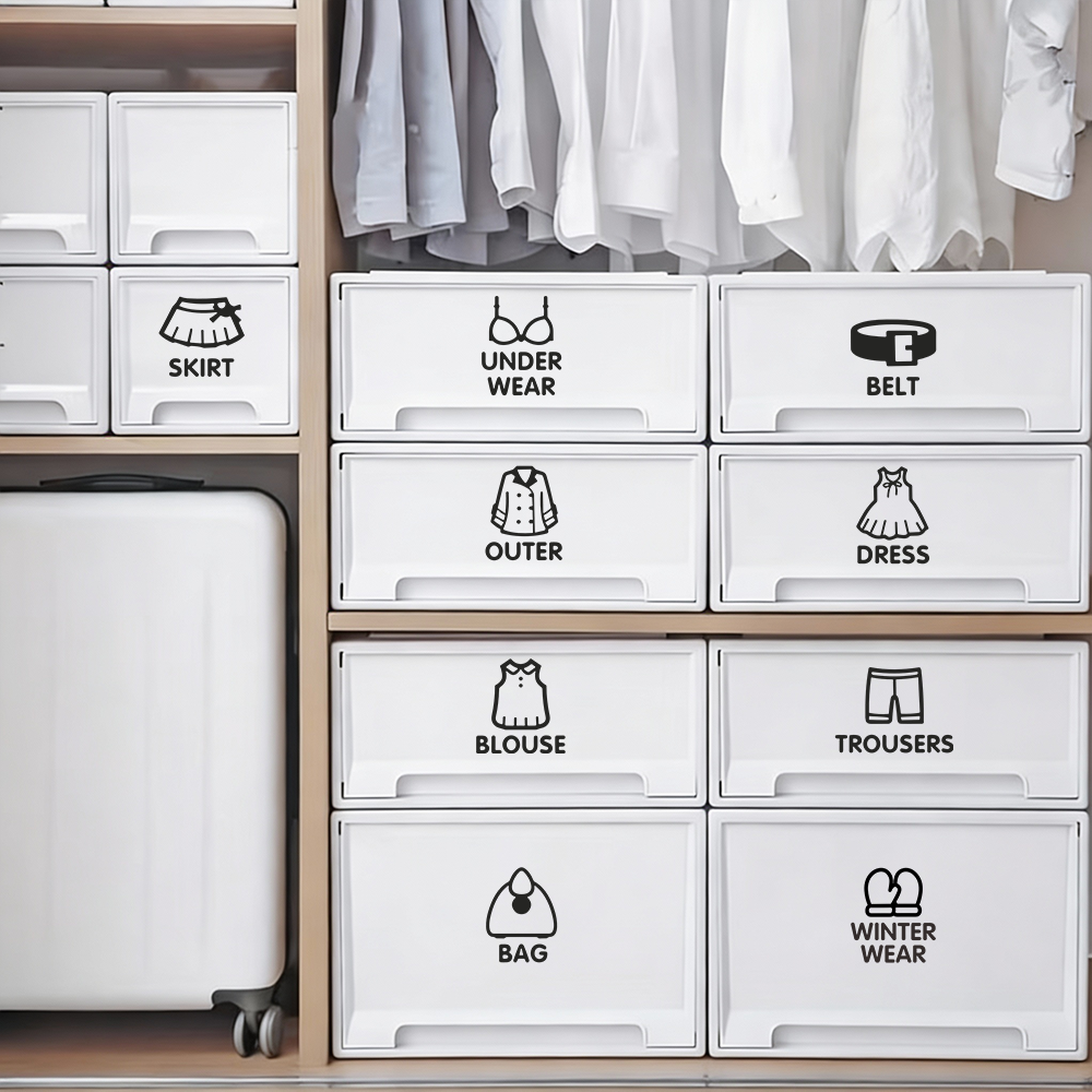 9 pcs/Sheet, Wardrobe Organize - đánh giá và giá Closet Organizer Baby