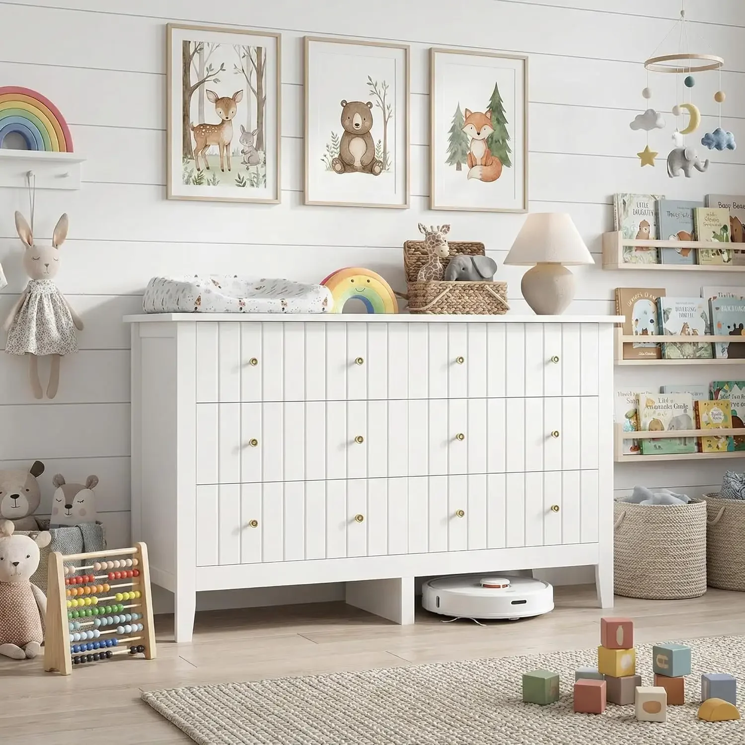 White Dresser, Chest of Drawer - đánh giá và giá Baby Nursery Chest Of Drawers