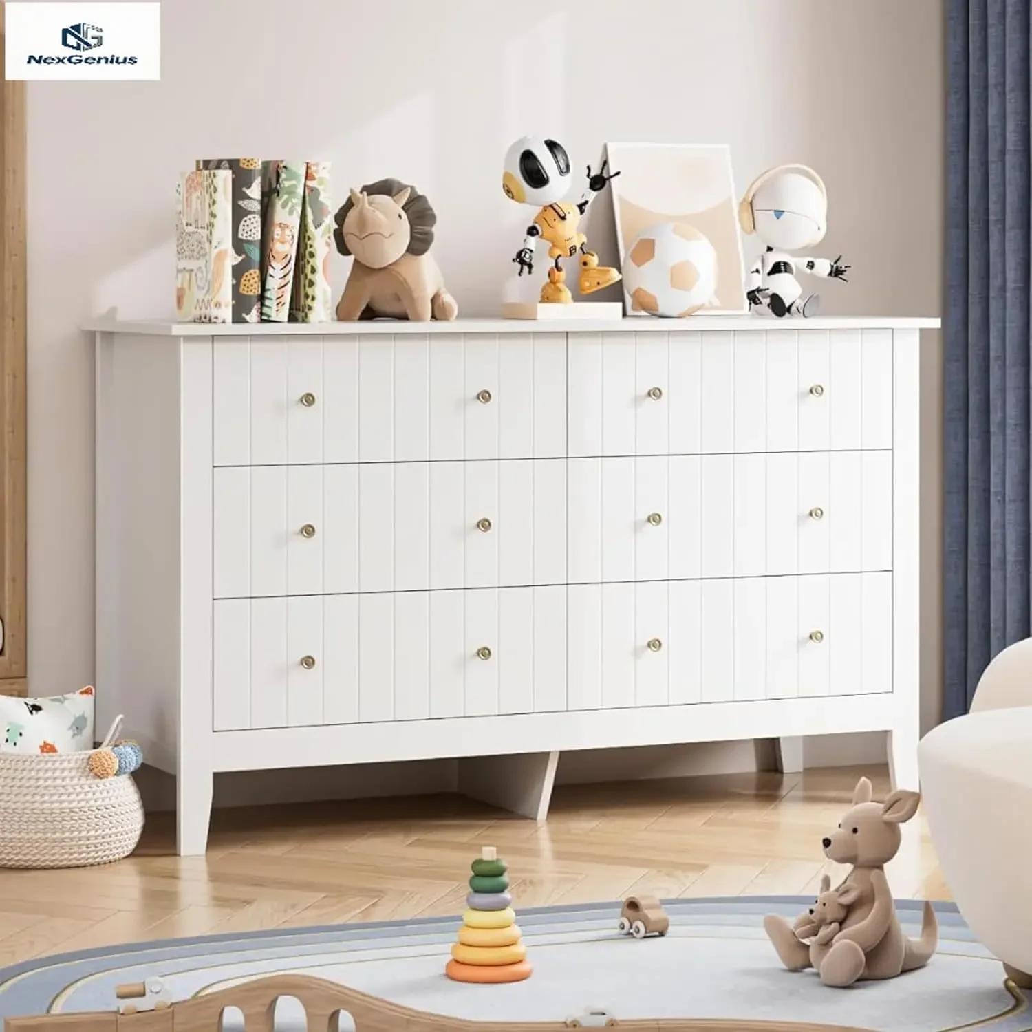 White Dresser, Chest of Drawer - đánh giá và giá Baby Nursery Chest Of Drawers
