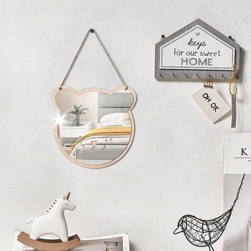 Creative Home Decoration Wall  - đánh giá và giá Baby Nursery Mirror