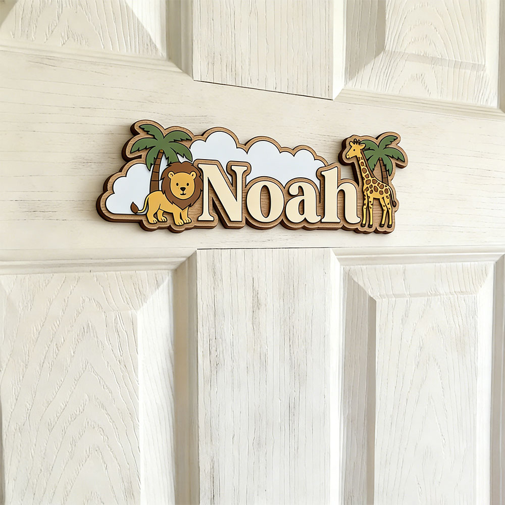 Whimsical Jungle Friends Custo - đánh giá và giá Baby Nursery Decor Boy