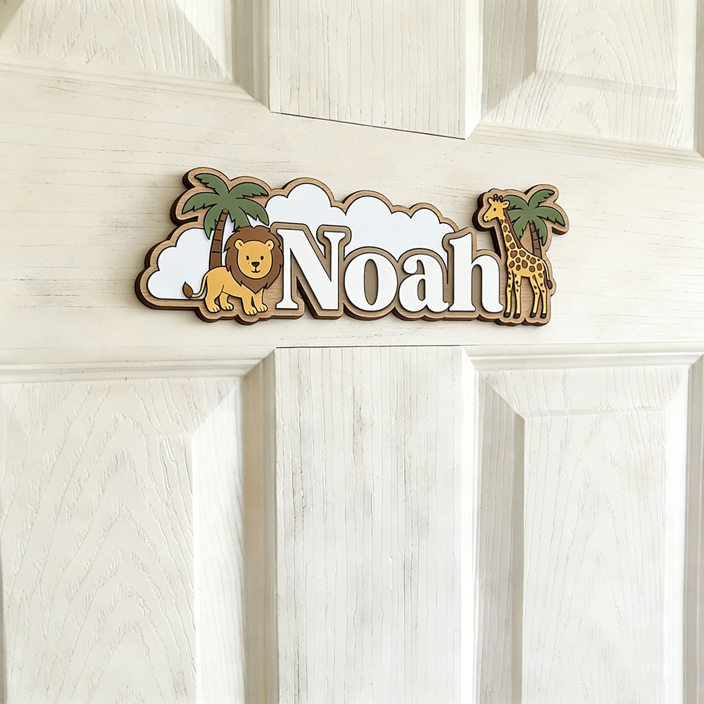Whimsical Jungle Friends Custo - đánh giá và giá Baby Nursery Decor Boy