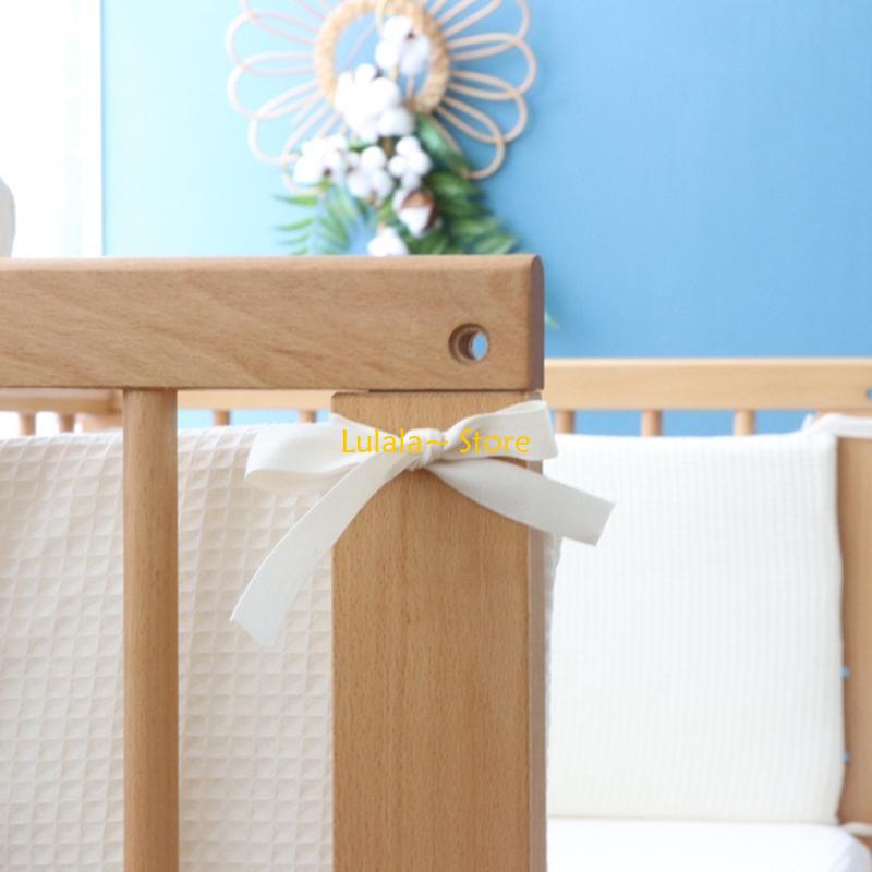 Y4QA 200x32cm Baby Cot Bumper  - đánh giá và giá Baby Nursery Cushion
