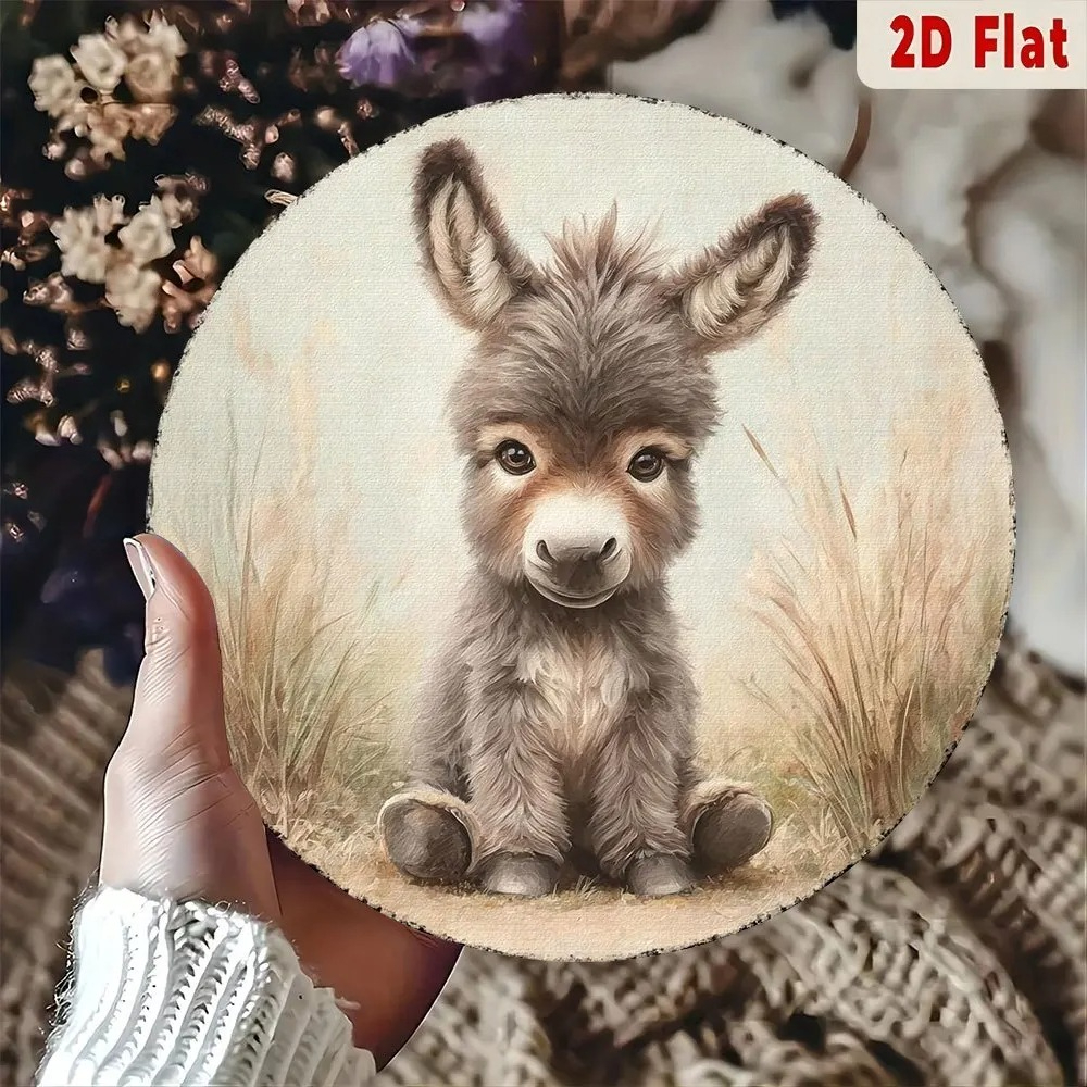 Vintage Baby Donkey Round Meta - đánh giá và giá Baby Nursery Vintage