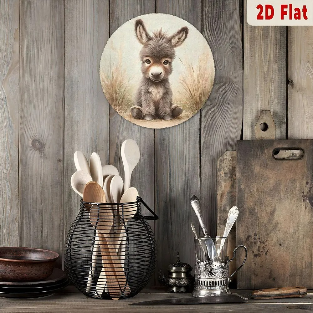 Vintage Baby Donkey Round Meta - đánh giá và giá Baby Nursery Vintage