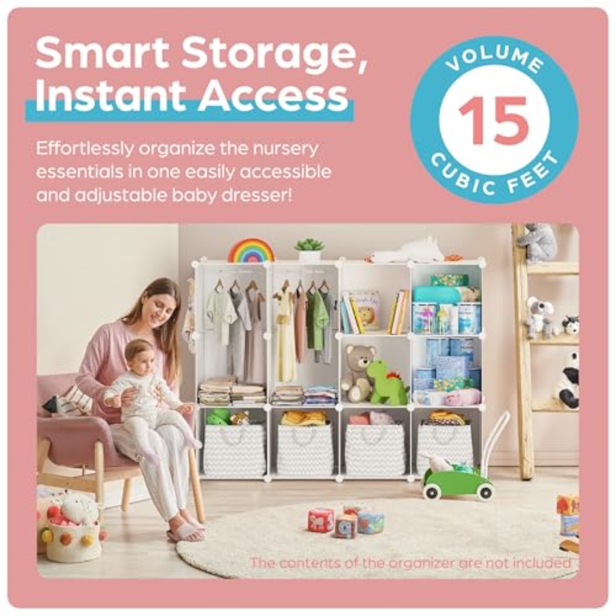 Baby Closet Organizer for Nurs - đánh giá và giá Closet Organizer Baby